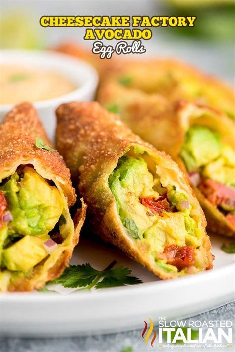 how much are avocado egg rolls at the cheesecake factory
